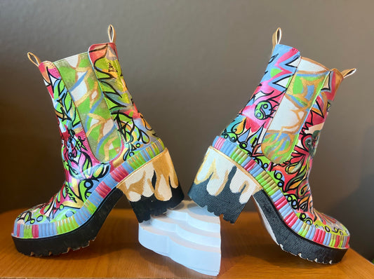 STEPOUT Custom, hand-painted shoes