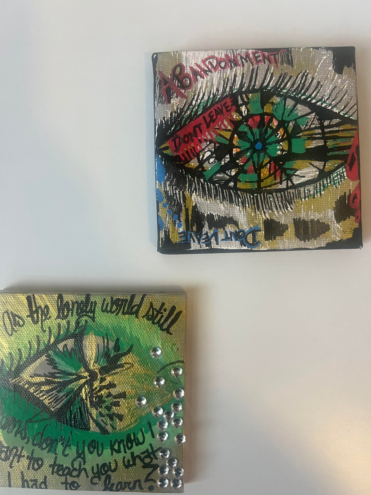 Mini "I" Canvasses